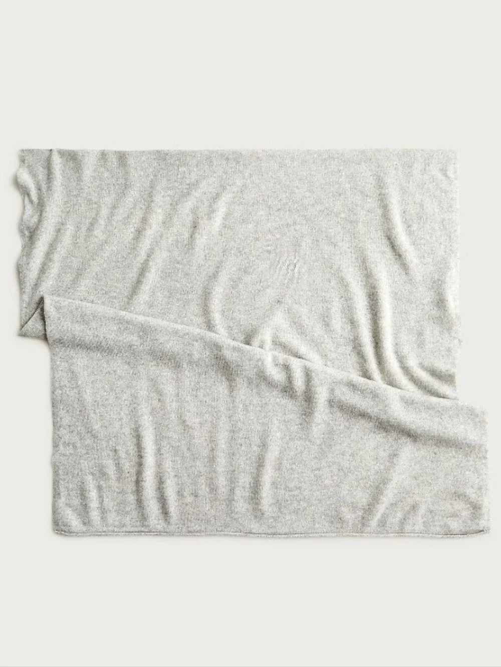 J. Crew 100% Cashmere Oversized Wrap - Light heather grey